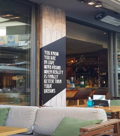frame bar restaurant
