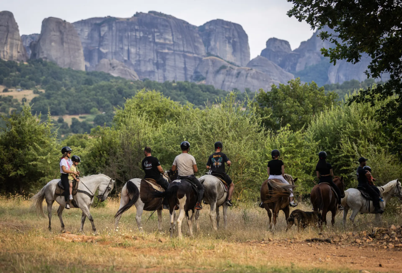 Κυνήγι Τρούφας με Άλογα στα Μετέωρα