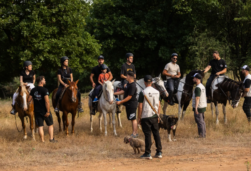 Κυνήγι Τρούφας με Άλογα στα Μετέωρα