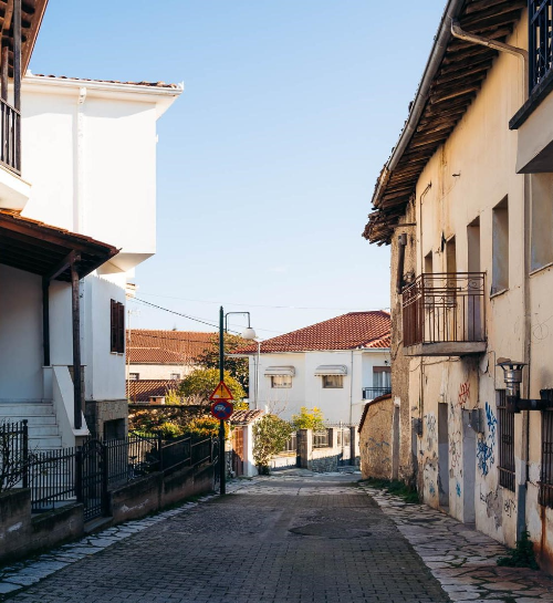 old town of trikala varousi