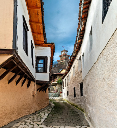 old town of trikala varousi