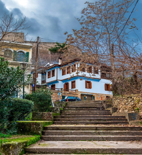 old town of trikala varousi