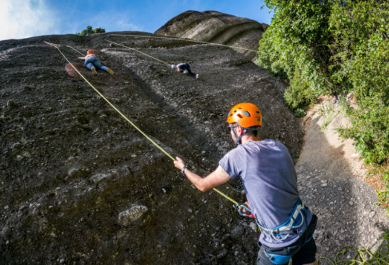 Αναρρίχηση Μετέωρα για έμπειρους αναρριχητές